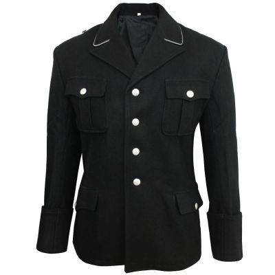 SS Black Service Tunic