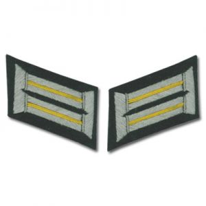 Army Officer Collar Tabs - Cavalry - Yellow