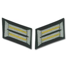 Army Officer Collar Tabs - Cavalry - Yellow