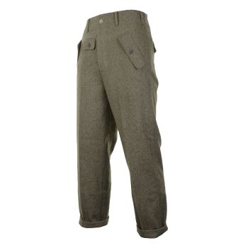 WW2 German M44 Field Grey Wool Trousers