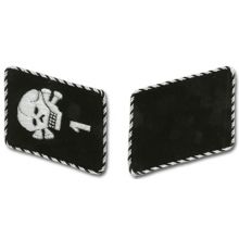 Bullion Collar Tabs - SS Totenkopf Division, 1st Sturm - EM