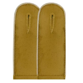 WW2 German DAK Shoulder Boards - Schutze